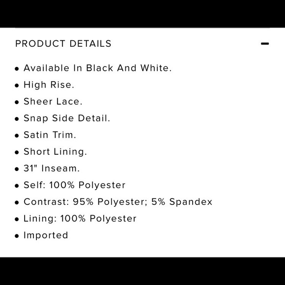 Lace pants - Picture 3 of 5